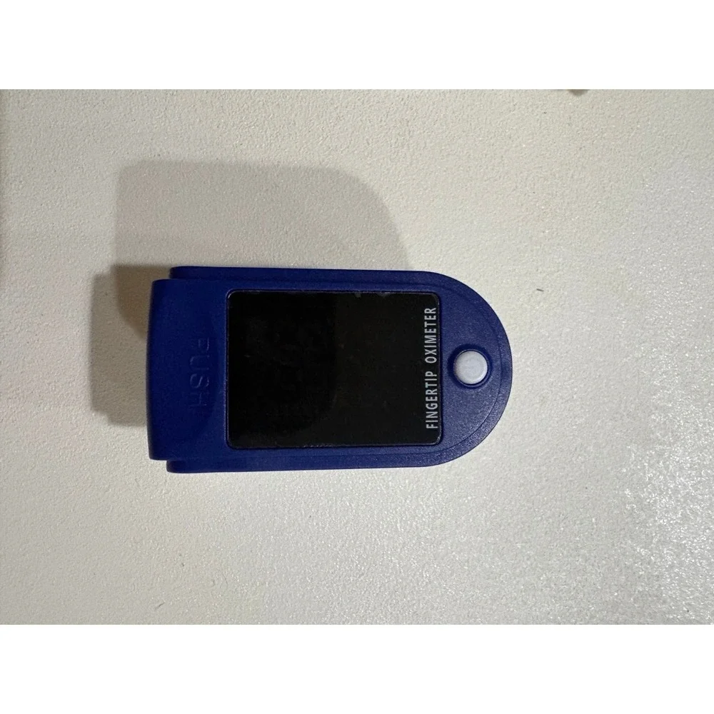 Fingertip Pulse Oximeter SpO2 Blood Oxygen Saturation Monitor LK87 - Blue - New‎